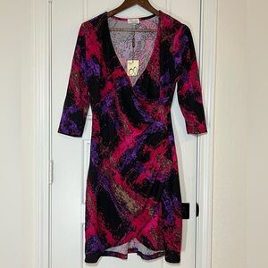 Amelia Career Dress NWT Multi Color